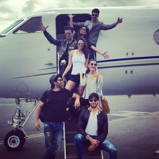 Bollywood Dream Team 2016: Katrina, Alia, Sidharth, Varun, Parineeti, Aditya Roy Kapur US tour in August Bollywood Dream Team heading to Chicago on private jet. They will perform at Chicago's Sears Center on Friday night